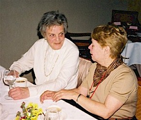 Sandy Wishart and Jenny Wishart (right)