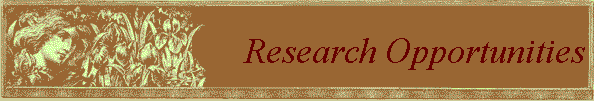 Research Opportunities