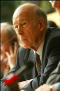 Valry Giscard d'Estaing, President of the Convention on the Future of Europe and former President of France